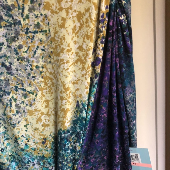 Suzi Chin Multicolor Wisteria Print Dress - Picture 4 of 8